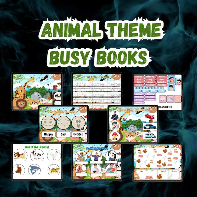 Instant Preschool Busy Book Bundle PLR